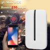 4G Portable Hotspot for Travel, 2100mAh 4G LTE Modem, 150Mbps Portable Connect Up to 8 Devices for 3G 4G Network, Cell Phones, PC, Standard SIM Card Slot view 2