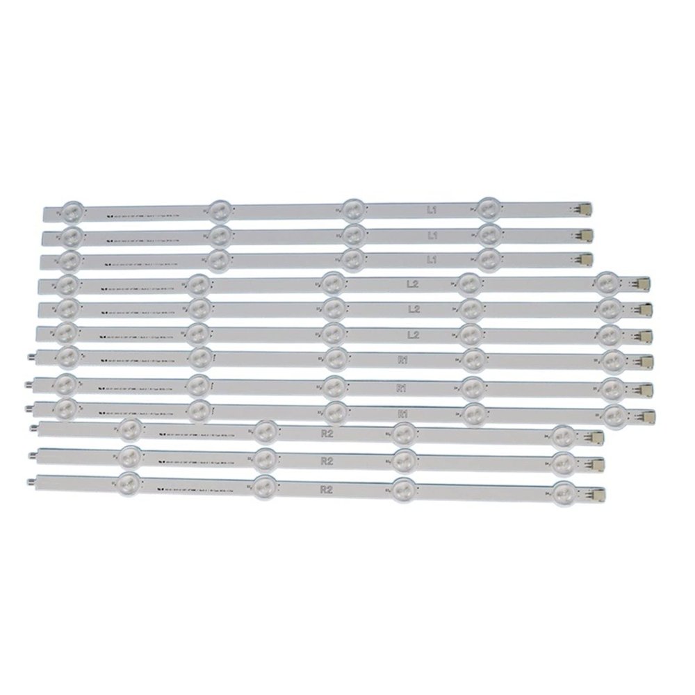 AGJPXFR TV LED Backlight Strip Fit for LG 47LN5750 47LN5757 47LN5758 47inchs Backlight LED TV Bands Light Bars Lamps Strips Complete