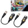 QANYEGN 5 Pair 8MP BNC Video Balun Connector, Balun Twisted Pair Transmitter, Video Balun Transceiver Transmitter for Security Cameras view 3