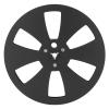 1/4 7 Inch Empty Reel for Reel to Reel Tape Recorder for Open Reel Sound Deck, Aluminum Alloy Recording Takeup Reel with 3 Hole, Opening Machine Part Replacement (Black) view 1