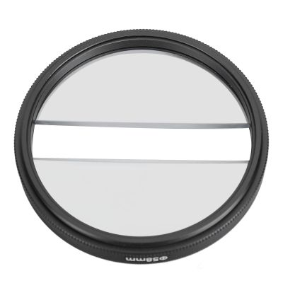 58mm Double Moon Prism Filter, Special Effects Lens Filter with MRC Coating, Distorted and Dreamy Visuals for Photography, Video Recording, Portrait, Landscape, Easy to Clean