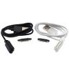 1pc 2/4/5Pin 2.45mm 2.8mm Pitch USB Charging Stand Cable Male Female Connector Power DC Magnetic Magnets Wire Interface(2.8White straightpin) view 1