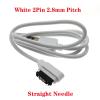 1pc 2/4/5Pin 2.45mm 2.8mm Pitch USB Charging Stand Cable Male Female Connector Power DC Magnetic Magnets Wire Interface(2.8White straightpin) view 2