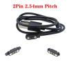 1pc 2/4/5Pin 2.45mm 2.8mm Pitch USB Charging Stand Cable Male Female Connector Power DC Magnetic Magnets Wire Interface(2.8White straightpin) view 4