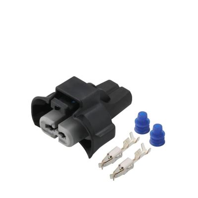 Chunsu 1/5/10/20/50 Sets 2 Pin Waterproof Female Black Connector for Car Headlight Fog Lamp H11 Plug DJ7029T-3.5-21(20 Sets)