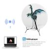 3DHologramFanwith 45CM COVER, 52cm 3DHologram Projector HD LED ResolutionAdvertising Display with Remote and Bluetooth and WiFi,700 Video Library and for Business,Bar,Halloween Missyou 20.5 Inch view 4