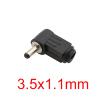 10/5Pcs 90/180 Degree DC Power Male Jack Connector Adapter 2.5 * 0.7/3.5 * 1.1/3.5 * 1.35/4.0 * 1.7/4.8 * 1.7/5.5 * 2.1/5.5 * 2.5 DC(3.5x1.1mm,5Pcs) view 2