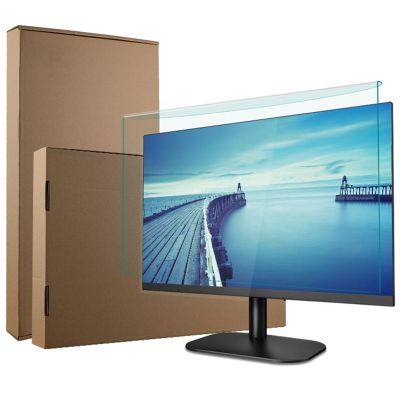 HEYVGO Anti Blue Light Screen Protector for Computer Monitors - Anti-Glare - Easy Install - Anti-Fingerprint - Reduce Eye Fatigue