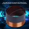 Speaker Voice Coil,1PCS 75.5mm Audio Bass Speaker Voice Coil Woofer Sound Drive Black Aluminium,Voice Bass Speaker Voice Coil Slight and Portable view 3