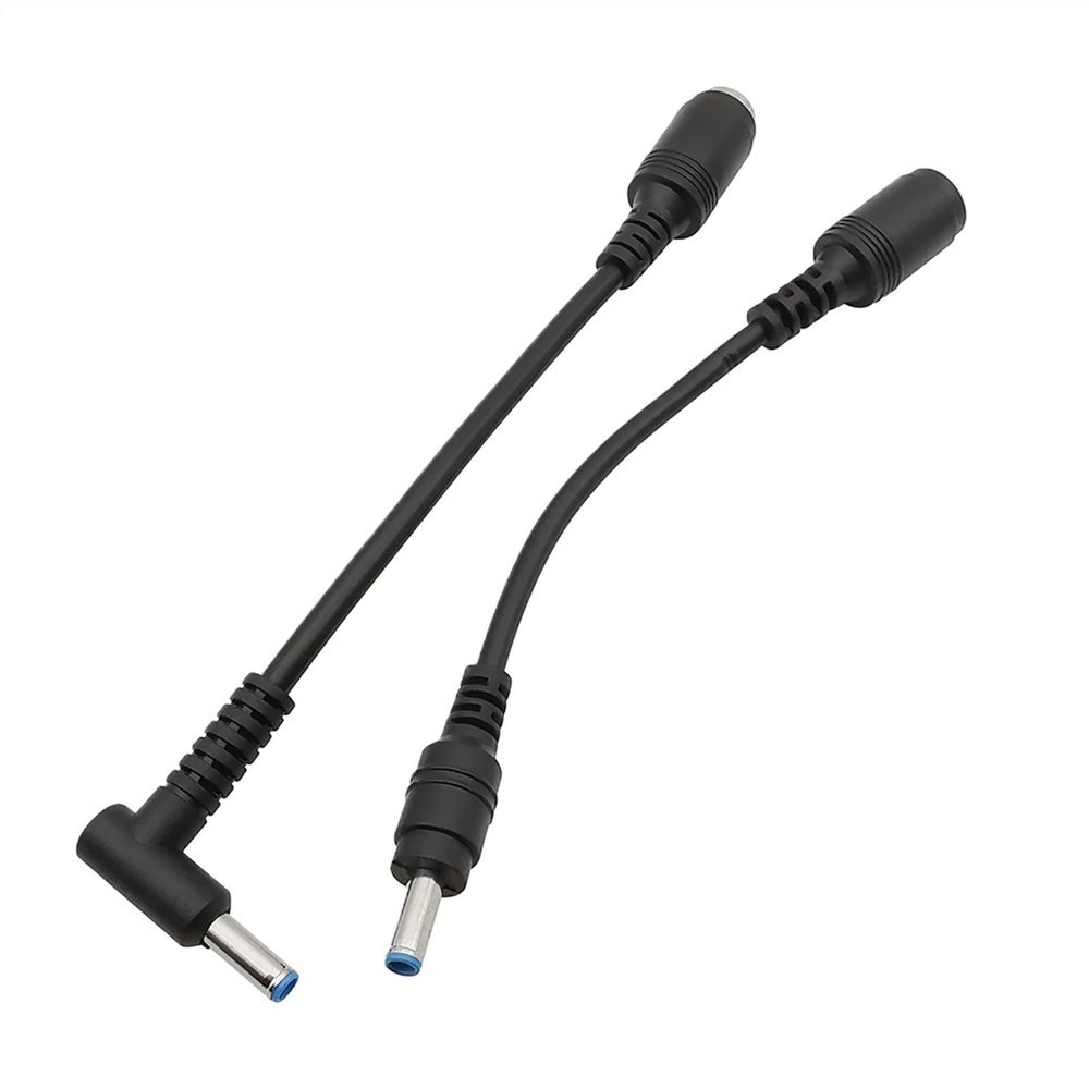 1Pcs 7.4 * 5.0mm to 4.5 * 3.0mm Tip DC Power Charge Converter Adapter Cable(Bend Plug)