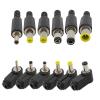 10/5Pcs 90/180 Degree DC Power Male Jack Connector Adapter 2.5 * 0.7/3.5 * 1.1/3.5 * 1.35/4.0 * 1.7/4.8 * 1.7/5.5 * 2.1/5.5 * 2.5 DC(2.5x0.7mm,5Pcs) view 1