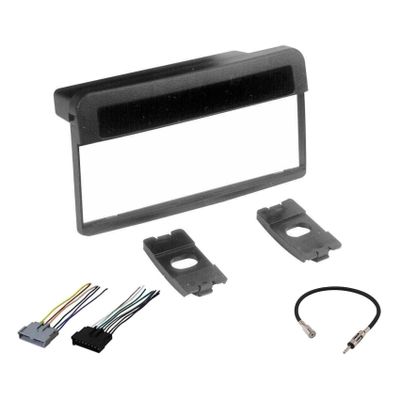 FVYRAGG Stereo Cd Player Dash Install Mounting Trim Kit + Harness Antenna for Ford for Focus 2000-2004,for Mercury for Cougar 1999-2000