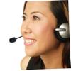 ibasenice 9pcs Microphone Computer Phones Microphone Small Straight Cutting Portable for Pole Pin view 2