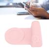 Magnetic Camera Handle Bracket, Phone Handle Photo Holder with Rotatable Design, Cordless Charging Stand for Video Compatible with All Smartphones (Roseate) view 4