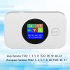 4G Mobile Hotspot, Portable Router with 8-10 Users Sharing, 3000mAh Battery, SIM Card Slot, for Home Office Travel Support 5G (Asian Version) view 3
