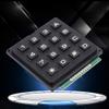 ASHATA 16 Keypad Keyboard Module, Keyboard Modules with 16 Keys 4x4 Push Buttons External Keypad for MCU view 2