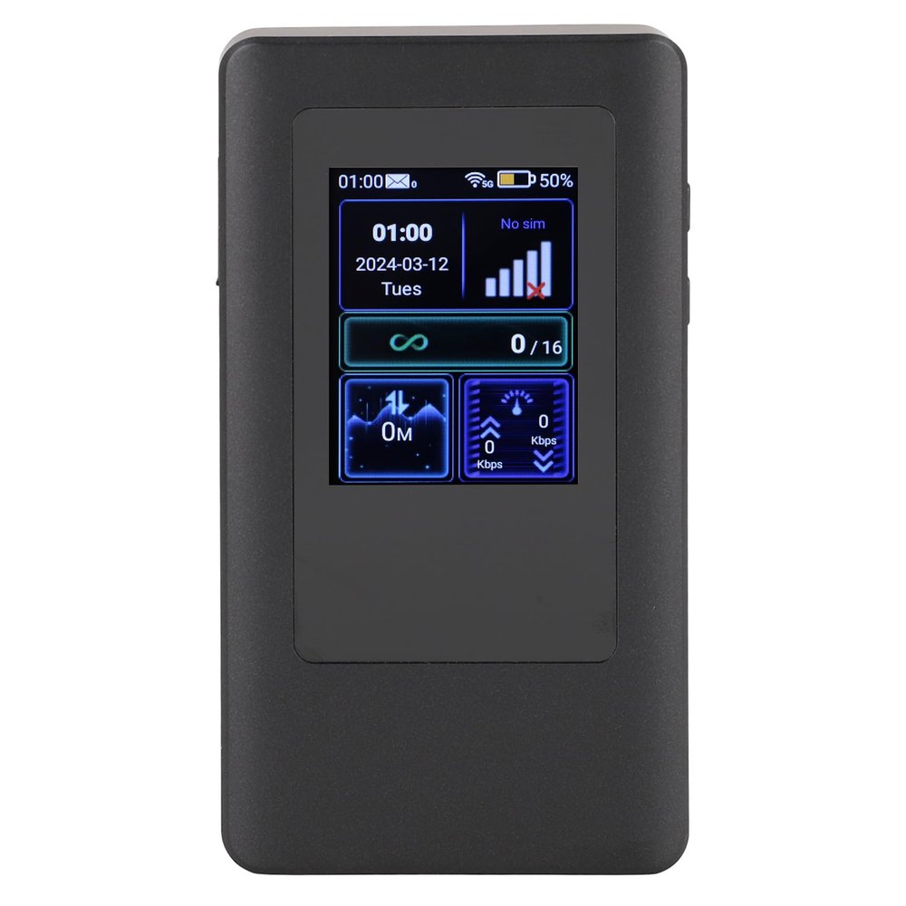 Diyeeni 5G Mobile Hotspot for Travel, Local and International Coverage Router, Multi Carrier Access, No Contract or SIM Card Required, Support 16 Devices Share, for Live Gaming