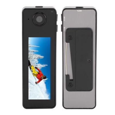 Diyeeni Small Body Camera with Video & Audio Recording, 1080P HD Body Worn Cameras,180 Rotating Lens with Screen & Back Clip, for Law Enforcement, Riding, Outdoor, Hiking