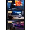 4K Mini Projector, Portable 1080P Outdoor Movie Projector, Video Projector with AI Voice Control, 90 Degree Rotation, Smart Projector with Remote, Mini Projector for Home Theater view 4