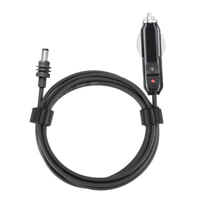 DC Car Power Cable for Satellite, Satellite Car Power Adapter Charger, 18AWG DC Car Charger Power Cable for Trucks Buses Lorries Boats (5m / 16.4ft)