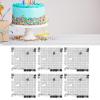 6pcs Sequin Wall Panels, Glitter Backdrop for Photography Props, Birthday Anniversary Engagement Party Decoration (Silver) view 3