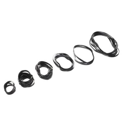 SECFOU 50pcs Cassette Player Drive Belts Durable Rubber Recorder Belts for Cd DVD and Video Maintenance Flat Design for Various Devices