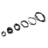 SECFOU 50pcs Cassette Player Drive Belts Durable Rubber Recorder Belts for Cd DVD and Video Maintenance Flat Design for Various Devices view 1
