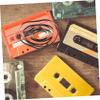 SECFOU 50pcs Cassette Player Drive Belts Durable Rubber Recorder Belts for Cd DVD and Video Maintenance Flat Design for Various Devices view 4