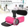 Video Camera Camcorder HD 1080P 16MP Video Recorder Vlogging Camera for, 16X Digital Zoom Camcorders for Kids with 2.4 Display Screen view 3