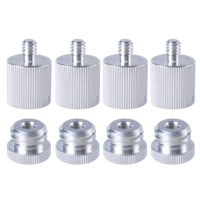 1/4inch To 5/8inch Threaded Screw Adapter For Rangefinder Metal Tripod Adapter Camera Mount Holder Converter