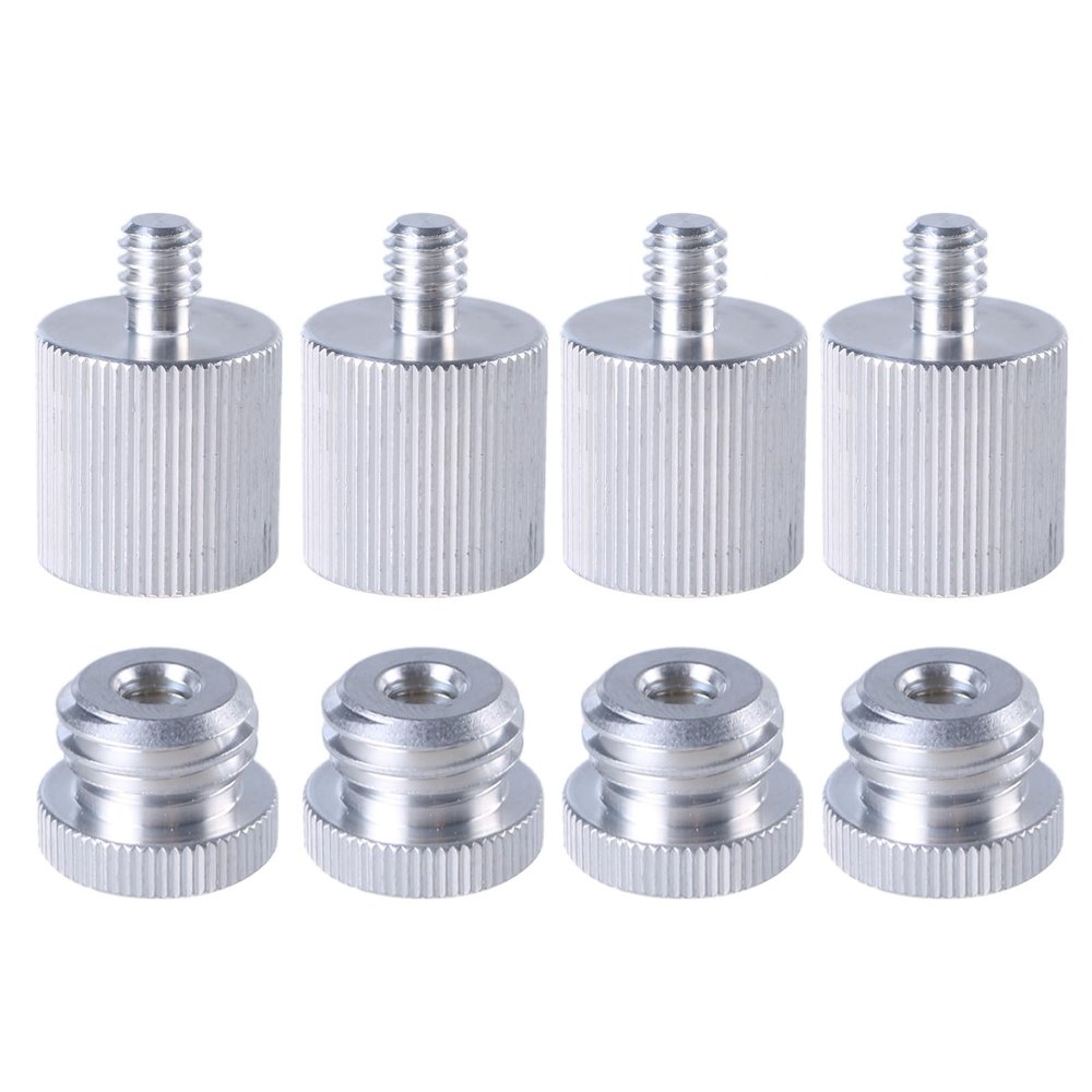 1/4inch To 5/8inch Threaded Screw Adapter For Rangefinder Metal Tripod Adapter Camera Mount Holder Converter