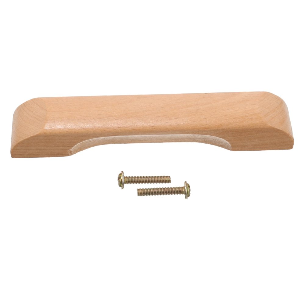 Angoily Wooden Cabinet Pull Handle Solid Wood Drawer Handles for Modern Furniture Easy to Install with Screws Ergonomic Grip and Stylish Design Kitchen and Bathroom Cabinets