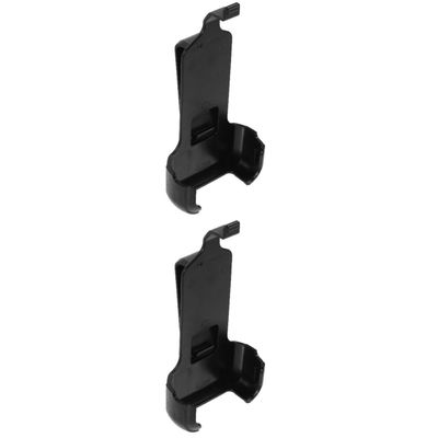 Abaodam 4pcs Back Clips for Interphones Lightweight Durable Belt Brackets for Construction Warehouse Use Conveniently Compatible Various Models