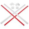 Angoily Cable Concealer Wire Hiding Strip Cover for Wall-Mounted Tvs Easy Install Cord Organizer Durable Fire-Resistant Versatile Cable Management White view 1