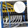 Angoily Cable Concealer Wire Hiding Strip Cover for Wall-Mounted Tvs Easy Install Cord Organizer Durable Fire-Resistant Versatile Cable Management White view 2