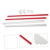Angoily Cable Concealer Wire Hiding Strip Cover for Wall-Mounted Tvs Easy Install Cord Organizer Durable Fire-Resistant Versatile Cable Management White view 4