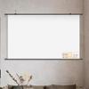 4:3 16:9 Manual Projector Screen Pull Down Projection Screen 60 Inch 72 Inch Movies Screen Retractable 4K 3D Ultra HD Video Projection Screens for Home Theater Office School(16:9,60inch) view 1