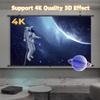 4:3 16:9 Manual Projector Screen Pull Down Projection Screen 60 Inch 72 Inch Movies Screen Retractable 4K 3D Ultra HD Video Projection Screens for Home Theater Office School(16:9,60inch) view 3