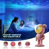 Astronaut Galaxy Starry Sky Projector, Night Light with Remote Control & Timer, Gift (Pink) view 4