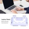 ChengyuWei Laptop Stand - Height, Foldable & Portable - Non - Slip, Double - Sided for Home & Office Use (White) view 3