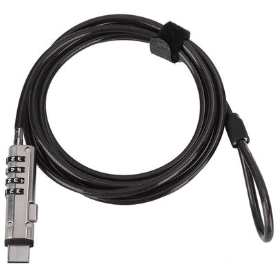 Computer Anti Theft Cable Lock Digital Password Unlock Notebook,Computer Lock Security Laptop Cable Lock