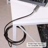 Computer Anti Theft Cable Lock Digital Password Unlock Notebook,Computer Lock Security Laptop Cable Lock view 4