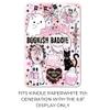 Kindle Insert | E Reader Bookish Insert for Clear Case | Booktok Stickers Case Insert | Spooky Season Book Gifts | Pink Spooky Halloween | Fall (Kindle 12th Gen PAPERWHITE and COLORSOFT 7") view 2