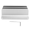 ChengyuWei Aluminum Alloy Dual Storage Stand for Laptops, Tablets, and Books - Silicone Base with Heat Dissipation for Desktop Use view 1