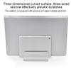 ChengyuWei Aluminum Alloy Dual Storage Stand for Laptops, Tablets, and Books - Silicone Base with Heat Dissipation for Desktop Use view 2