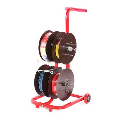 BXKCFYBSQ Wire Spool Rack,Multi-Spool Wire Rack Dispenser,Heavy Duty Spool Storage Holder,for Electrical Industrial Retail Use,330lbs Capacity(92x41x48cm)