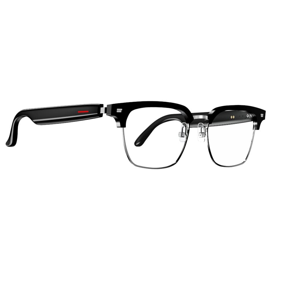 YOCYXYOO Bluetooth Glasses,Wireless Bluetooth Smart Audio Glasses,Open Ear Sound with Mic&Speakers,Blue Light Filter,Voice Assistant