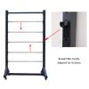 BXKCFYBSQ Wire Spool Rack with Wheel,Heavy Duty Spool Cable Dispenser,Ribbons Roll Storage Rack,for Electrical Industrial Retail Use,330lbs Capacity(160x50cm) view 4