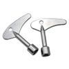 Cosyhat XLJP 2PCS/Set Silver Inner Triangle Key Wrench Household Elevator Water Meter Electric Control Cabinet Electric Meter Valve Universal Tool view 1