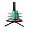 BXKCFYBSQ Foldable Wire Spool Rack,Spool Cable Dispenser,Heavy Duty Spool Storage Holder,for Electrical Industrial Retail Use,220lbs Capacity(62x39x39cm) view 1